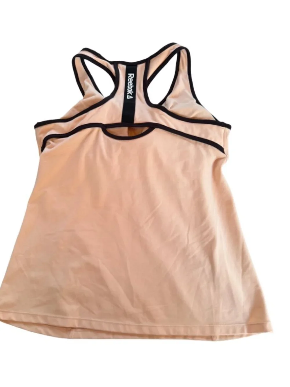 Women's Reebok Large Peach Sports Bra Racerback Dress